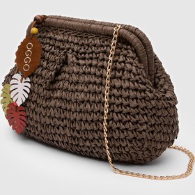Resim OGGO Hasır Small Clutch & Çapraz Çanta 