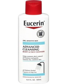 Resim Eucerin Advanced Vücut ve Yüz Temizleyici 500 ML 