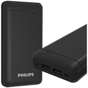 Resim Philips Dlp1720 Cb 20.000 Mah 2xusb Port Çıkış Type-c Micro-usb Powerbank Hızlı Şarj Slim Siyah 