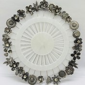 Resim Şık Vintage Boho Hijab Pin - Moda Alaşımlı Şal Sabitleme İğnesi, Gelin Saç Stili Konumlandırma Pin, Günlük Giyim ve Hediye Verme İçin İdeal, Güç Gerektirmez, Boho Chic Takı | Vintage Tasarım | Alaşımlı Pin 