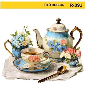 Resim Ütü İle Rub On Transfer Kağıdı R-091 30x30 Cm 