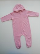 Resim Puppis Baby Patikli Lüx Penye Tulum (pembe) 