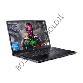 Resim ACER Nitro V 15 Intel Core I5 13420h 8 Gb 512 Gb Ssd Rtx 4050 6gb Freedos 15.6" Fhd Ips Nh.qnbey.001 