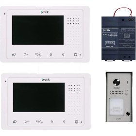 Resim Pratikkart Villa Tipi Görüntülü Diafon Sistemi 2 Daire 2K400-2K91B-2KPC6 