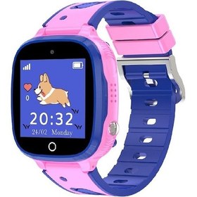 Resim Çocuklar İçin Su Geçirmez 1.44'' Renkli Ekran Akıllı Saat 