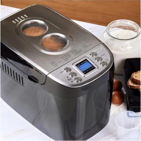 Resim 15 Otomatik Programlı Ekmek Pişirme Reçel Yoğurt Yapma Makinesi 3 Seviyeli Inox 