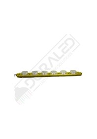 Resim 12 Volt 6 Watt 6 Mercekli Sarı Amber Modül Led 10 Adet 