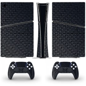 Resim Kt Grup Sanatsal Playstation 5 Slim Dijital Versiyon Sticker Kaplama Seti 