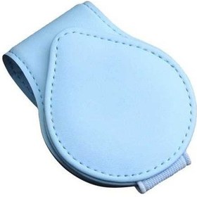 Resim Dancemonkey Cbtx Araba Visörü İçin Taşınabilir Güneş Gözlüğü Tutucu Fatura Tutucu Klip Kart Depolama Aksesuarları - Mavi 