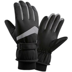 Resim Kış Sıcak Eldivenler Snowboard Kadınlar Açık Hava Sporları Çalışmaları İçin Yumuşak Kayak Eldivenleri 