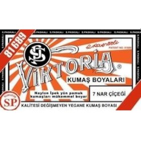 Resim 7 Nar Çiçeği Renk Kumaş Boyası Viktoria 