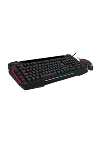Resim Quantum Dualstrike Kablolu Usb Q Trk Rgb Gamıng Klavye - Mouse Set 