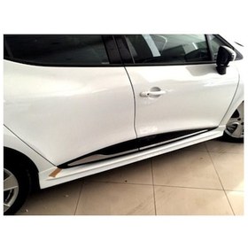 Resim Renault Clio 4 RS Yan Marşpiyel Sağ Sol (Plastik) 