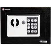 Resim Mühlen Schutz 17B Küçük Boyut Şifreli Siyah Para Kasası 