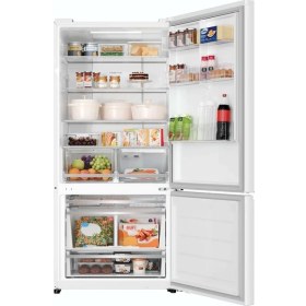 Resim Hoover HONCQ2T818EW E Enerji Sınıfı 640 Lt Kombi Tipi No Frost Buzdolabı 