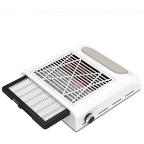 Resim Ruicoo 80w Taş Toplayıcı Vakum Makinesi - 2 Hız Ayarı, Portatif Ve Pratik Manikür Aleti 