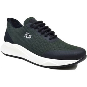 Resim King Paolo B1035 Krakers Spor Erkek Ayakkabı Tekstil Spor Ayakkabı-Haki 