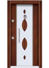 Resim 3556 Ahşap Kaplama Çelik Kapı, Kaplama Daire Kapısı 