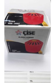 Resim ÇİSE 220 Volt Alarm Korna 