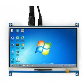 Resim TLS Robotik Waveshare 7 inch HDMI LCD Rezistif Dokunmatik Ekran 1024x600 