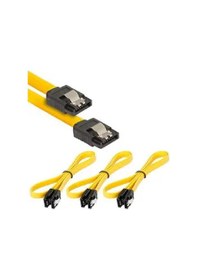 Resim Navidata 50cm Kilitli Serial Ata Sata Data Kablo Klipsli 10 Adet 
