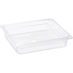 Resim İstanbul Horeca Kırılmaz Polikarbon Şeffaf Gastronom Küvet 1/2-65 