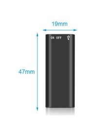 Resim 16 Gb USB Profesyonel Dinleme Cihazı Ortam Ses Kaydedici Yeni V. 