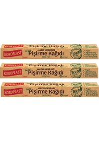 Resim Doğal Pişirme Kağıdı Hazır Kesilmiş 10'lu 3 Adet 