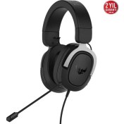 Resim Asus Tuf Gamıng H3 7.1 Siyah/gri Gaming Mikrofonlu Kulaklık 