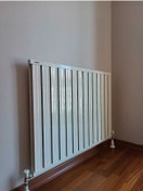 Resim Alüminyum Panel Radyatör Klasik 2000x4 Ral 9010 Kırık Beyaz 