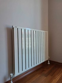 Resim Alüminyum Panel Radyatör Klasik 2000x4 Ral 9010 Kırık Beyaz 