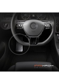 Resim intakrom Volkswagen Golf 7 Krom Ayak Dinlendirme Pedalı - 2012 - 2018 