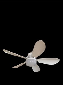 Resim Ledolet Duylu Fanlı Led Lamba Kumandalı Sessiz Tavan Vantilatörü 