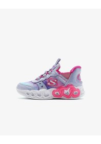 Resim Skechers Kız Çocuk Mor Işıklı Spor Ayakkabı Lavanta/çoklu 