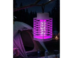 Resim Nemere Uv Işıklı Elektrikli Sinek Öldürücü Şarjlı Sessiz Çalışma Geniş Alan Etkili 