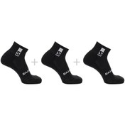 Resim Salomon Unisex Çorap Everyday Ankle 3-Pack Siyah 