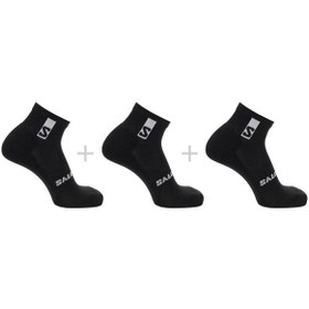 Resim Salomon Unisex Çorap Everyday Ankle 3-Pack Siyah 
