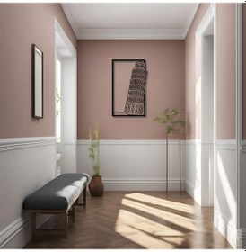 Resim Duvar Dekoru Hediyelik Pisa Kulesi Metal Duvar Tablosu Wonder Of The World 