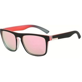 Resim Oldfriend Tek Çift Moda Tam Çerçeve Gözlük Uniseks Tac Lens Dayanıklı Plastik Blue Film Holder Açık Füme 