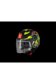 Resim MT Helmets KASK MT ÇOCUK LITE DİNO A1 MAT SİYAH 