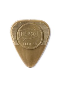 Resim Jim Dunlop He210p Herco Nylon Flat Picks Pena 50 Mm 