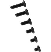 Resim Tenfowee M3 Siyah Çelik Çokgen Somun, Somun Ve Washers Seti Alçak Kafa - Ev, Ofis Ve Endüstriyel Tamir İçin 300 Adet 