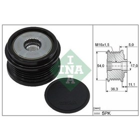 Resim Ina 535033310 - Alternatör Kasnağı Astra K 1.4 Insıgnıa B 1.5 B1 