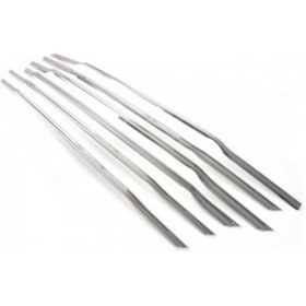 Resim FORD TOURNEO COURIER 2014 Üzeri Ön Panjur 6 Parça P.Çelik 