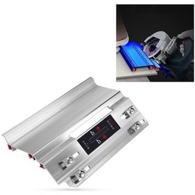 Resim Sones 45 Derece Taş Kesme Mermer Fayans Seramik Eğim Kesici Pah Kırma Cihazı Gümüş 