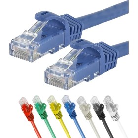 Resim IRENIS CAT7 Ethernet (Network, LAN) Kablosu, Mavi, 10 metre 