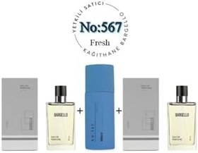 Resim Bargello 567 + 567 Erkek Parfüm Edp 50 Ml + No: 567 Unisex Deodorant 150 Ml - Mnms567Deo2 