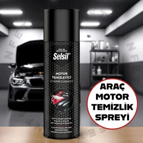 Resim Susuz Motor Temizleme Spreyi Motor Parlatıcı Sprey 500 ml 
