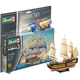 Resim Revell Model Set 1:450 HMS Victory Gemi 65819 