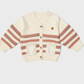 Resim Layette BG Store Erkek Bebek Çizgili Hırka 